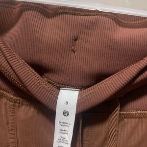 Lululemon Roasted Brown Dance Studio Joggers, size 8, worn maybe twice